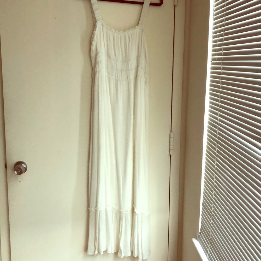 NWT Urban Outfitters Tiered White Gauze Dress